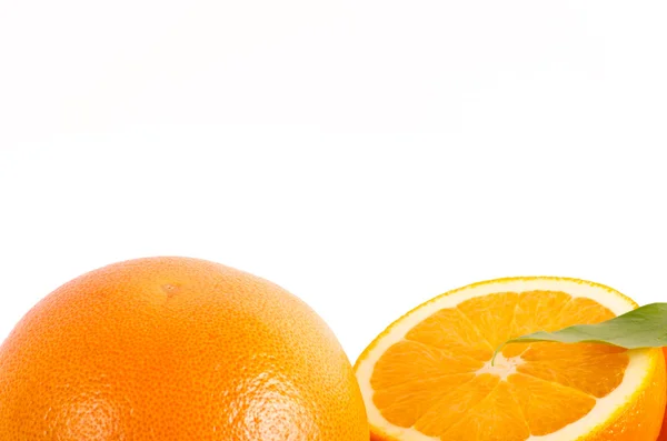 Апельсины с копирайтом — стоковое фото