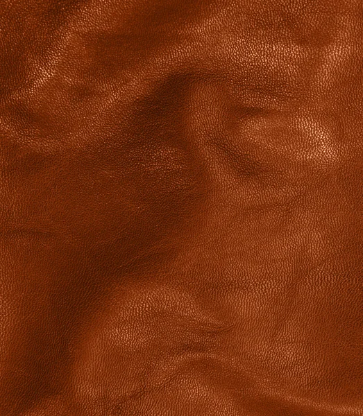 Brown leather texture — Stock Photo, Image