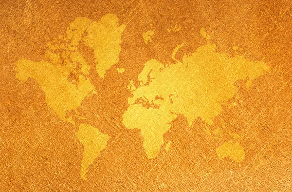 Mappa astratta del mondo — Foto Stock