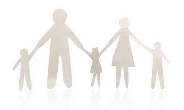 Paper family — Stock Photo, Image