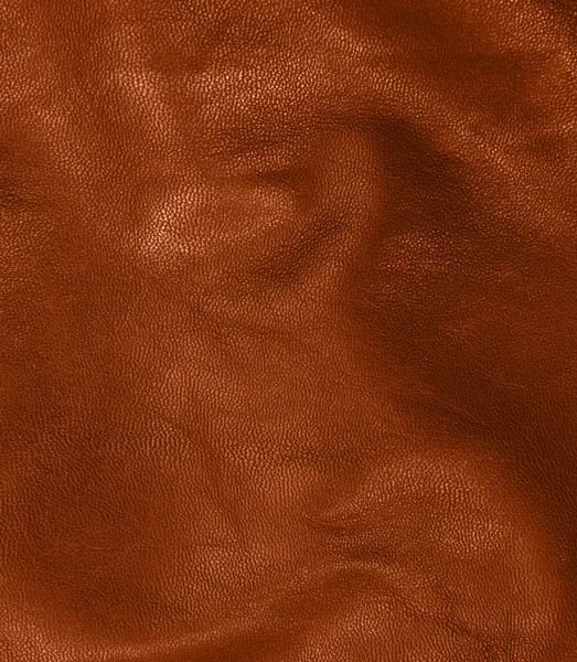 Texture cuir marron — Photo