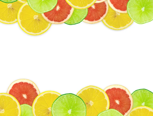 Abstract background of citrus slices — Stock Photo, Image