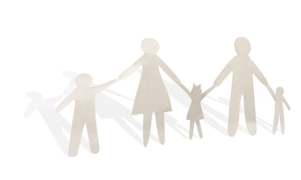 Paper family — Stock Photo, Image