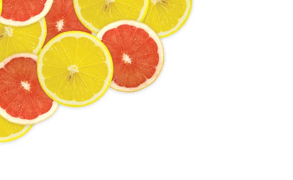 Abstract background of citrus slices. — Stock Photo, Image