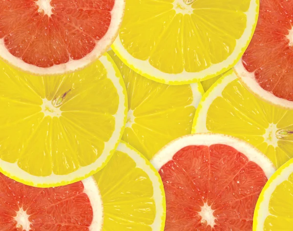 Abstract background of citrus slices. — Stock Photo, Image