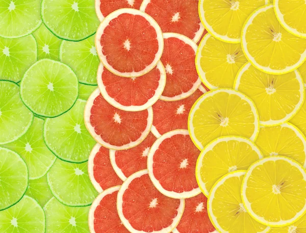 Abstract background of citrus slices — Stock Photo, Image