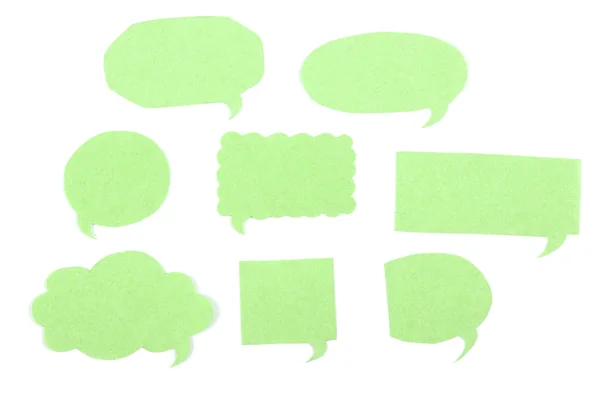 Paper thought or speech bubble — Stock Photo, Image