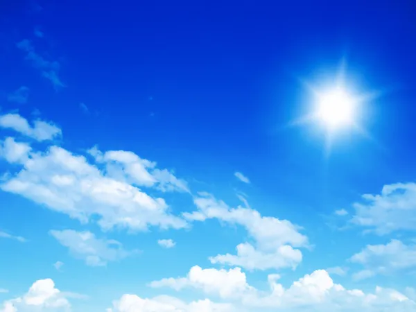 Blue sky background — Stock Photo, Image