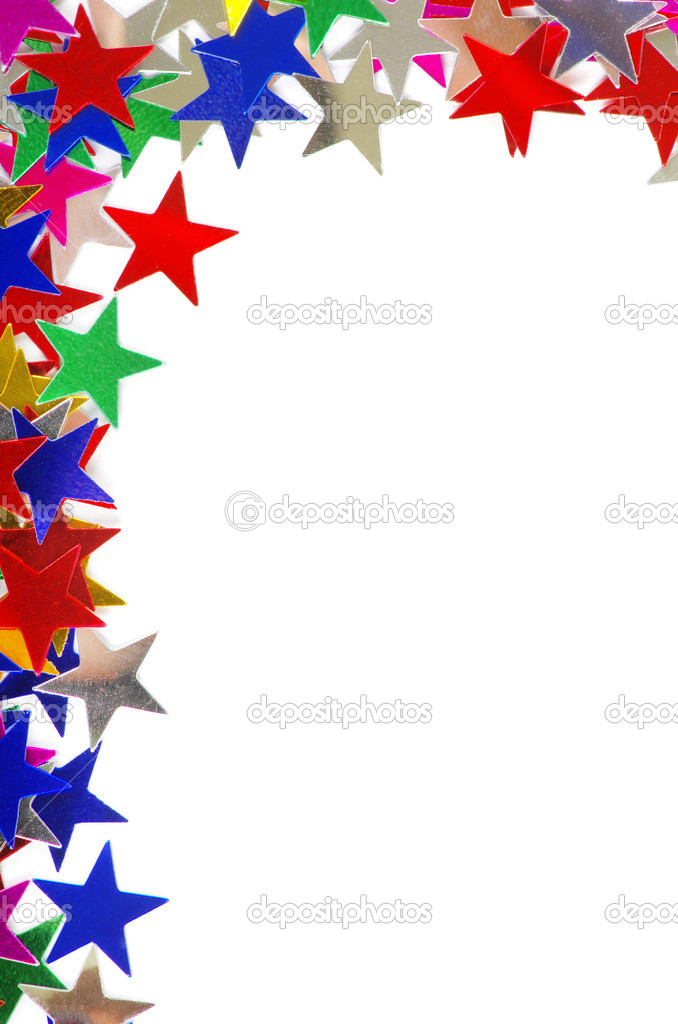 Colored stars background