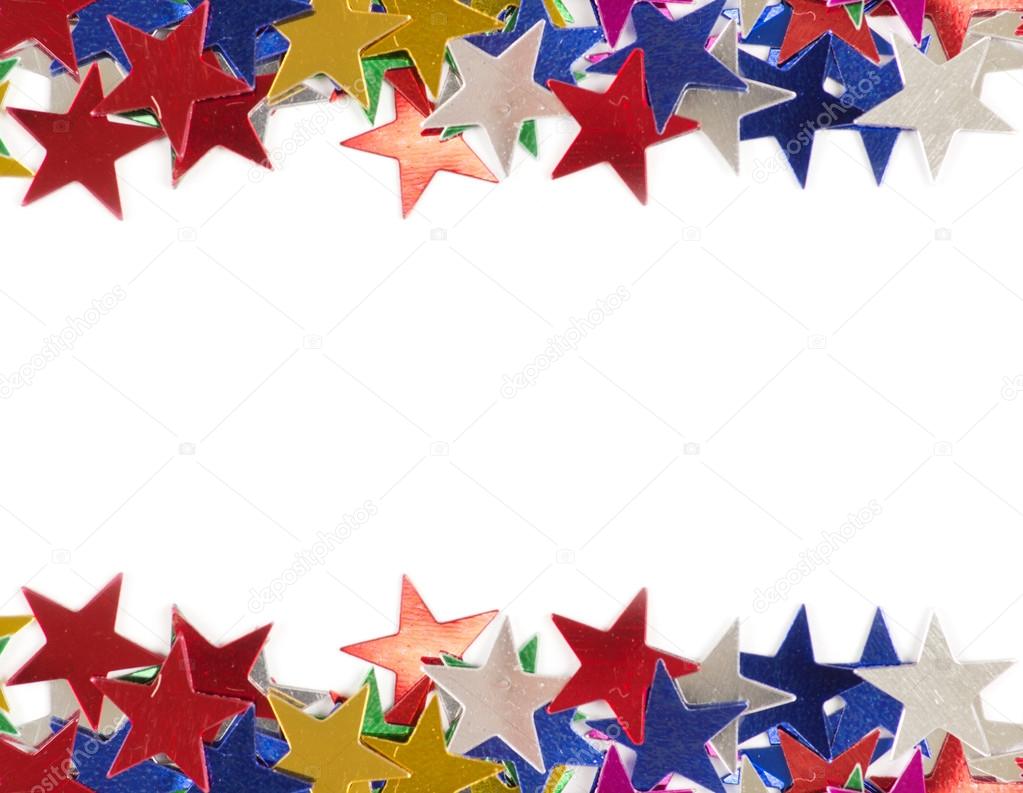 Colored stars background for your text on photo, and other.