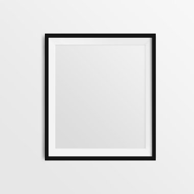 beyaz zemin üzerinde boş çerçeve