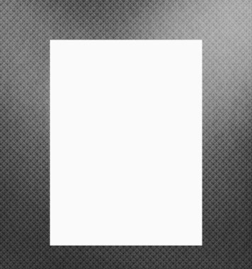 bir duvarda beyaz poster