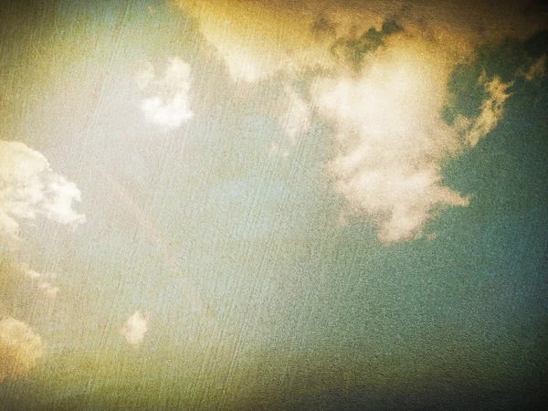 Retro obraz zachmurzonego nieba — Zdjęcie stockowe
