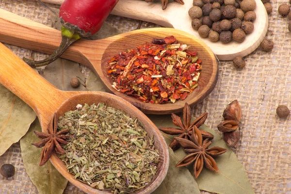 Spices and herbs — Stock Photo, Image