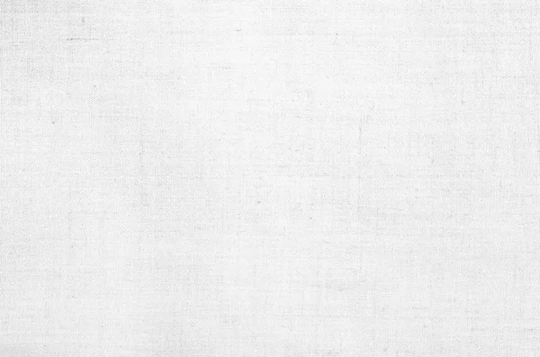 Witte canvas textuur of achtergrond — Stockfoto