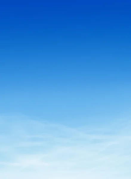 Mooie witte wolk in de lucht — Stockfoto