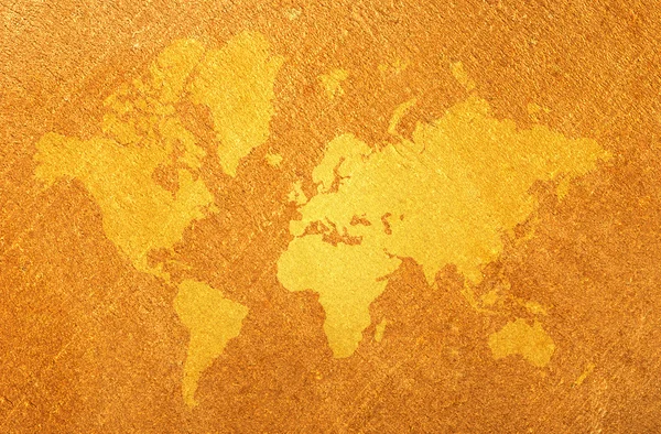 Mapa do mundo abstrato — Fotografia de Stock