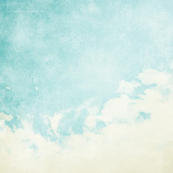 Aquarell wie Wolke auf altem Papier Textur Hintergrund — Stockfoto