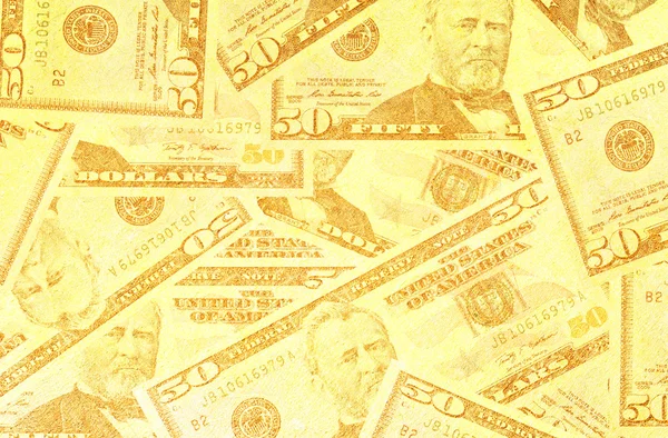 Close up of abstract US dollar — Stock Photo, Image