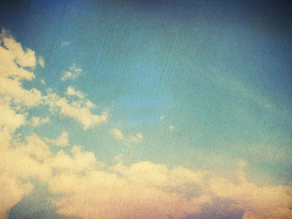 Imagem retro do céu nublado — Fotografia de Stock