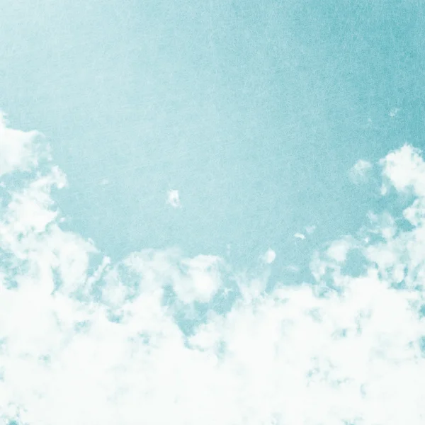 Grunge image of blue sky. — Stock Photo, Image