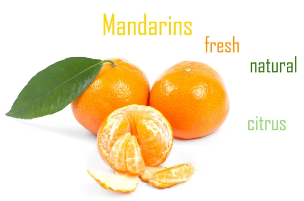Mandarini — Foto Stock