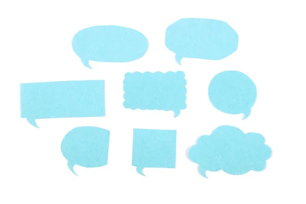 Paper thought or speech bubble — Stock Photo, Image