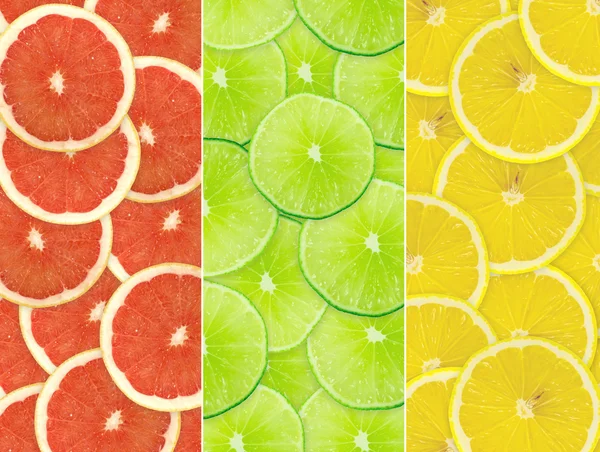 Abstract background of citrus slices — Stock Photo, Image