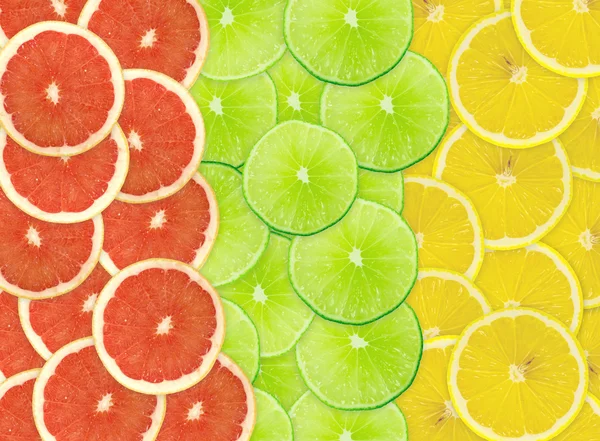 Abstract background of citrus slices — Zdjęcie stockowe