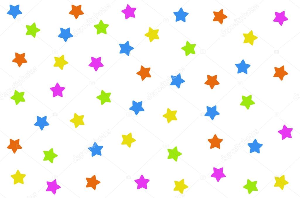 Seamless decorative stars background