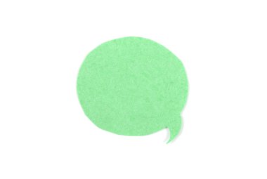 düşünce, konuşma balonu kağıt