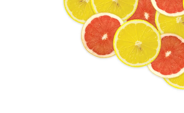 Abstract background of citrus slices. — Stock Photo, Image