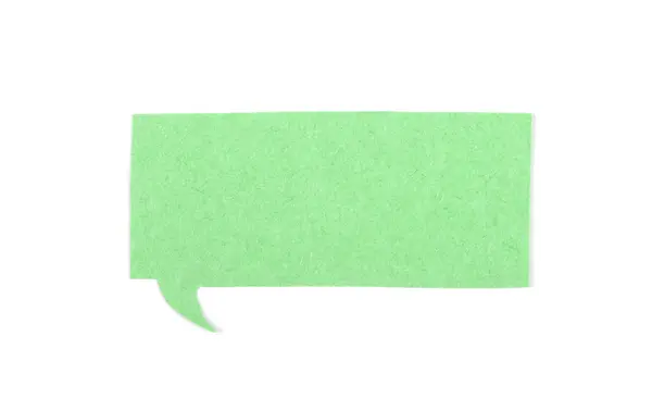 Paper thought or speech bubble — Stock Photo, Image