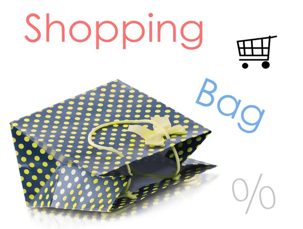 Beatiful shopping bag — Stock Photo, Image