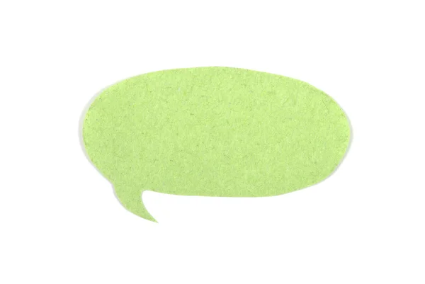 Paper thought or speech bubble — Stock Photo, Image