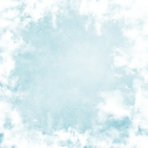 Grunge bild av blå himmel. — Stockfoto