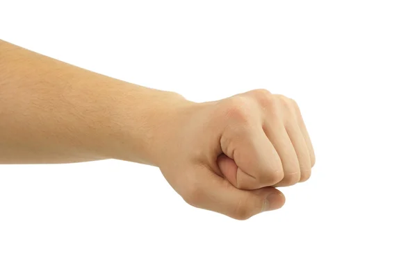 Strong boy fist hand — Stock Photo, Image