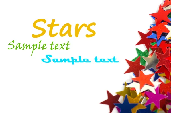 Estrelas coloridas fundo para o seu texto na foto, e outros . — Fotografia de Stock