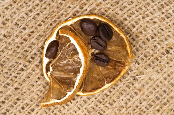 柠檬和咖啡 — 图库照片