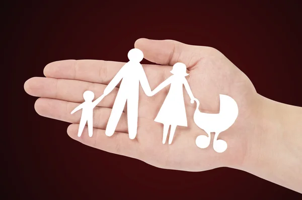 Paper family — Stock Photo, Image