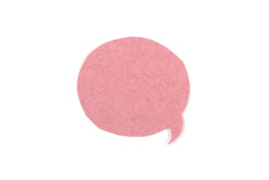 Kağıt düşünce veya konuşma balonu