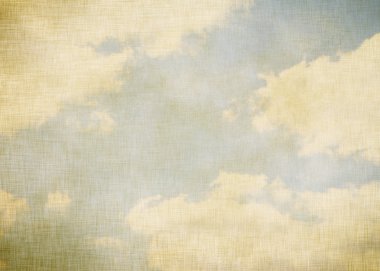 Vintage gökyüzü arka plan, doku gökyüzü tabanı ile.