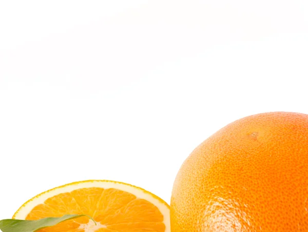 Naranjas con copyspace — Foto de Stock