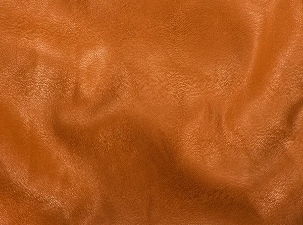 Brown leather texture — Stock Photo, Image