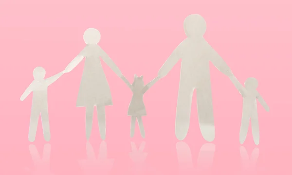 Paper family — Stock Photo, Image