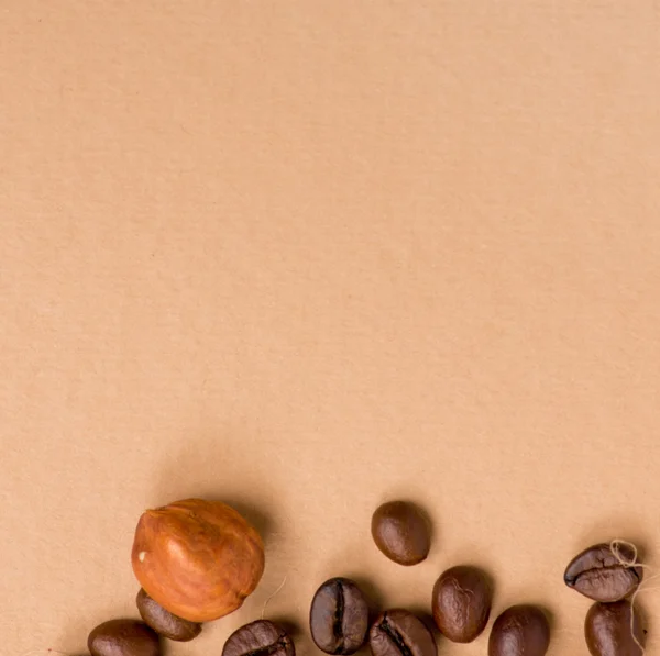 Old paper for recipes and spices closeup — Stock Photo, Image