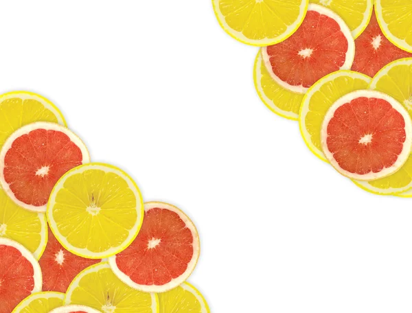 Abstract background of citrus slices. — Stock Photo, Image