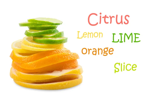 Schijfje citrus — Stockfoto