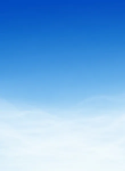 Blauwe lucht. — Stockfoto