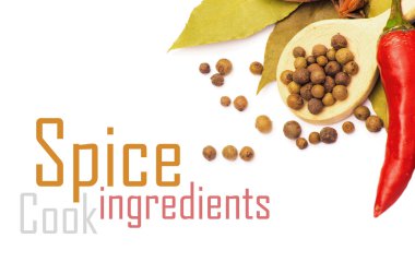 malzemeler, baharat pişirme
